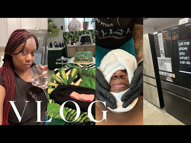 VLOG| SHE SAID I'M AN ALCOHOLIC| I GOT THE CHECKKK| APPLIANCE SHOPPING| NEW HOME UPGRADE PLANS