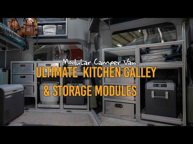 Ultimate Camper Van Kitchen and Storage Options