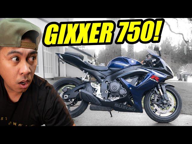 I BOUGHT A GIXXER! SUZUKI GSX-R 750