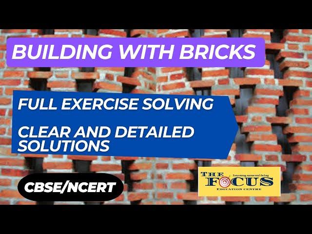 Building with bricks solutions | cbse class 4 maths chapter 1