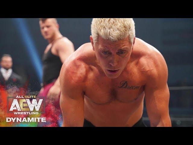Watch the ruthless 10 lashings of Cody Rhodes by the hands of MJF | VIEWER DISCRETION IS ADVISED