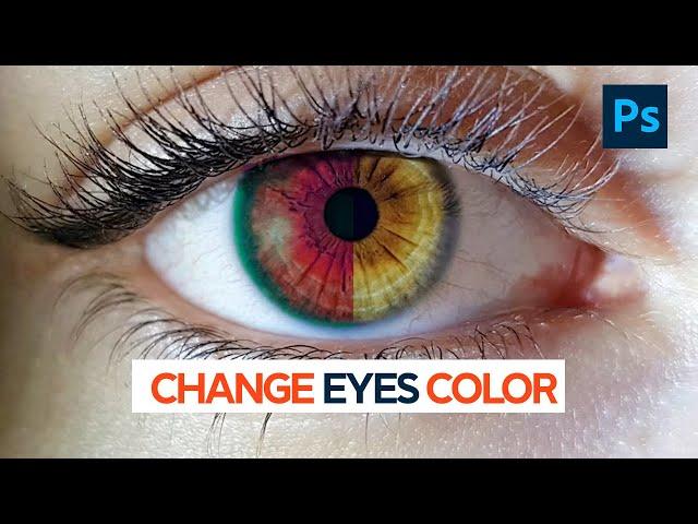 How to Change Eyes Color In Photoshop Cc 2023 - Photo editing