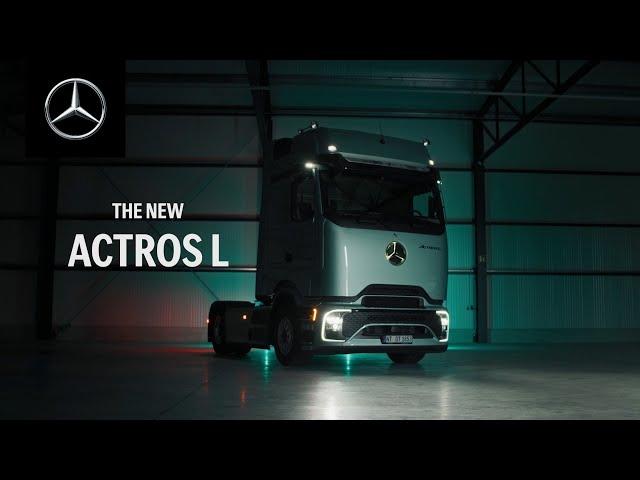 The new shape of efficiency: the new Actros L | Mercedes-Benz Trucks