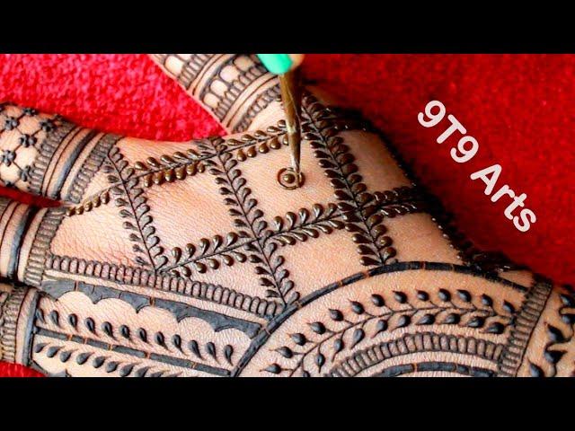 New Karva Chauth mehndi designs | Easy mehndi design hands | Simple Back hand mehndi | Dulhan mehndi