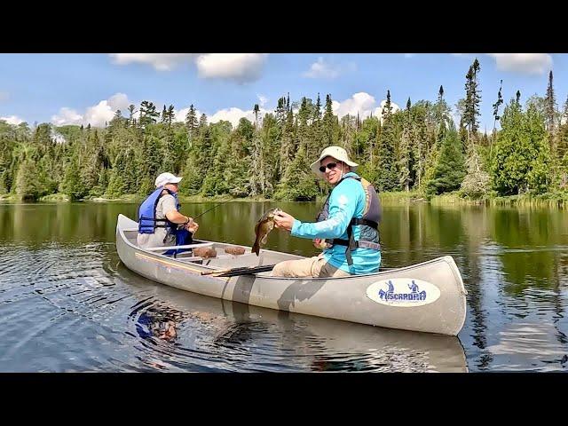 Wilderness Canoe Fishing Trip Ham Lake