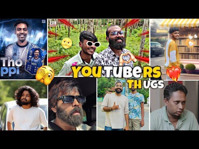 Top Mallu Youtubers Thuglife | Mass counters | Mallu thugs #thuglife