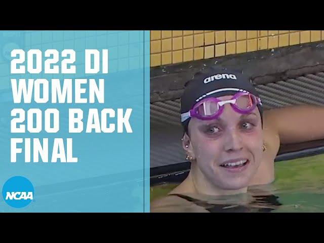 Women's 200 Backstroke | 2022 NCAA Swimming Championships