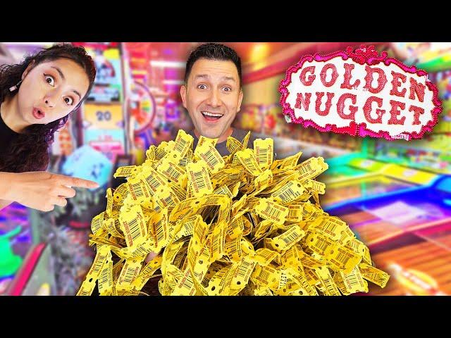 Tons of Tickets at Golden Nugget Arcade in Great Yarmouth, England!