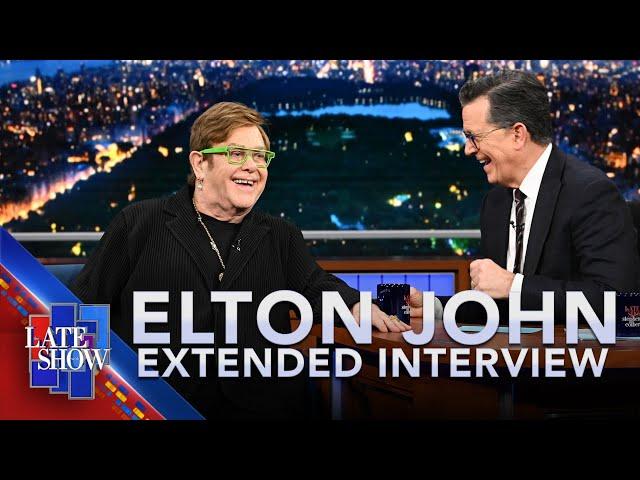 Elton John: Why It's Never Too Late To Change Your Life - EXTENDED INTERVIEW