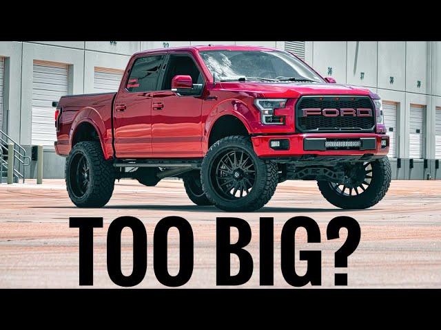 Daily Driving a F150 on 37inch Tires. What You NEED to Know!