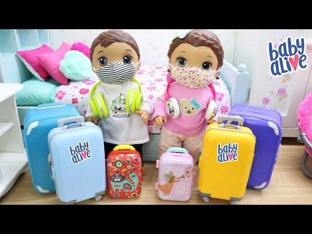 BABY ALIVE GÊMEOS LAURINHA E FELIPINHO VÃO VIAJAR PARA O CARIBE