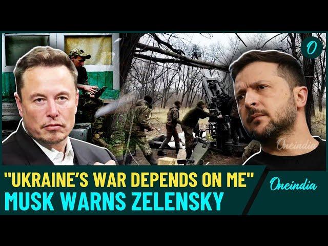 Musk Warns Zelensky for Fighting with Trump: Ukraine’s Front Line Would COLLAPSE Without Starlink