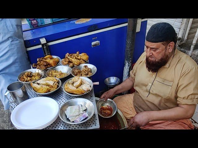 THIS MAlaN SelLINg UNIQUE  BREAKFAST IN THE ROAD | 42 YEARS Old androon in lahore