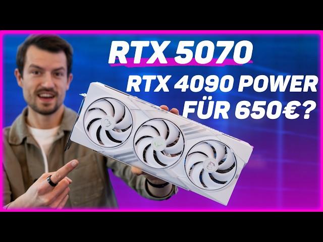 GeForce RTX 5070: 650€ for RTX 4090 Power? Overview of the MSI custom models