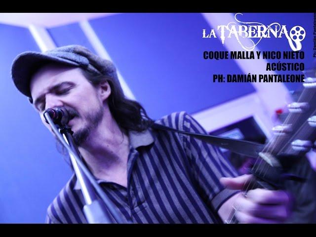 COQUE MALLA Y NICO NIETO - CACHORRO DE LEÓN - ACÚSTICO EN ‎CCEBAFlorida - BAIRES - 09/06/2016