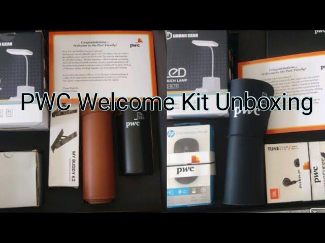 PWC welcome kit 2025 Unboxing | Onboarding Gifts | Welcome Kit For CA Consultant | Big 4 Welcome Kit