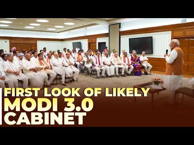 LIVE: First look of likely Modi 3.0 cabinet | PM Modi meeting | 7 LKM | NDA Leaders