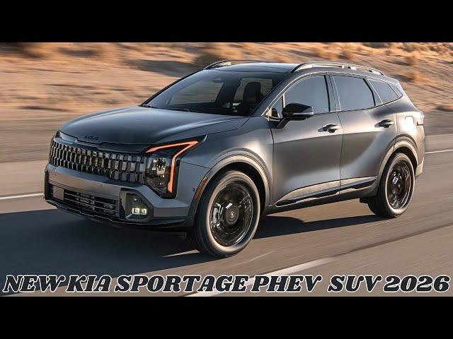 Upgrades Tech | Sharpens Its Looks | 268 Hp | New kıa Sportage X-Line PHEV SUV 2026