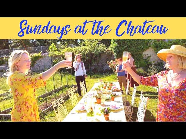 Sundays at the Chateau: AN IDYLLIC POTAGER TABLE SETTING!