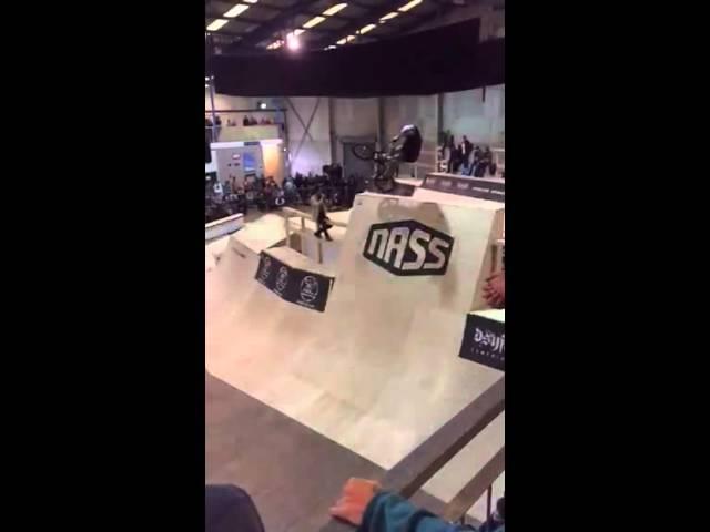 Bmx finals Nass 2015 Slow motion Flip Bmx best trick pro comp