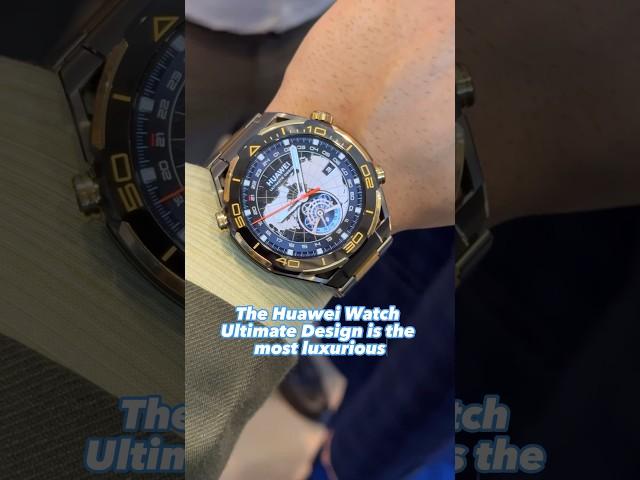 Huawei Watch Ultimate Design: FIRST LOOK and IMPRESSIONS!