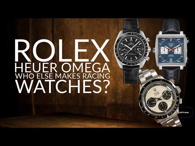 Rolex Heuer Omega - Who Else Makes Racing or Auto Inspired Watches - Under $1000