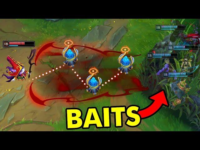 How CREATIVE LOL Players Setup Baits...