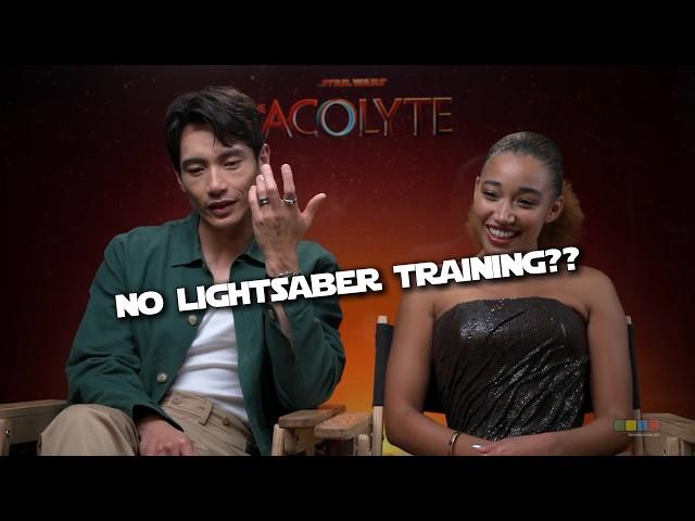 Manny Jacinto lying about his Acolyte character for 2 minutes straight