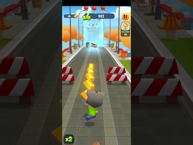 Talking Tom Run Gold game #shorts #tom #gold #memes #sub #viral #tom #tiktok #sonc #alijaangames