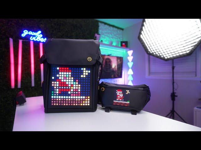 Divoom LED Backpack-M & Divoom LED SlingBag Review