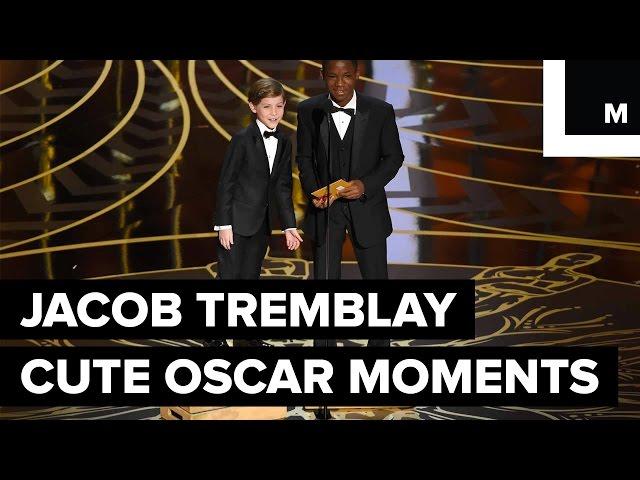 Jacob Tremblay's Cutest Moments of Oscars 2016