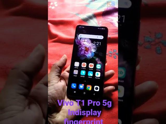 Vivo T1 pro 5G in display Fingerprint #shorts