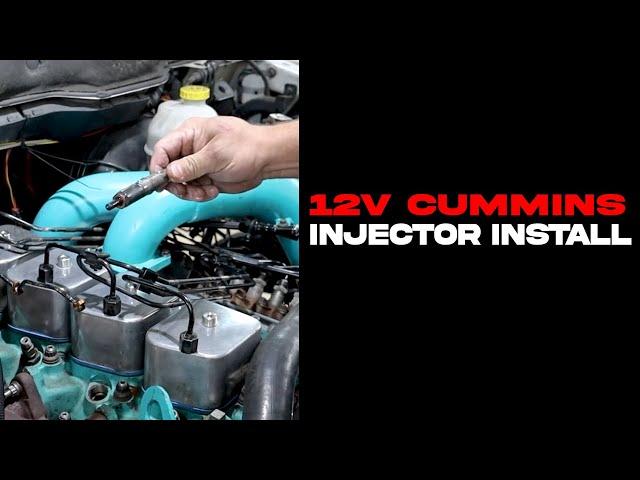 12 Valve Cummins Injector Install