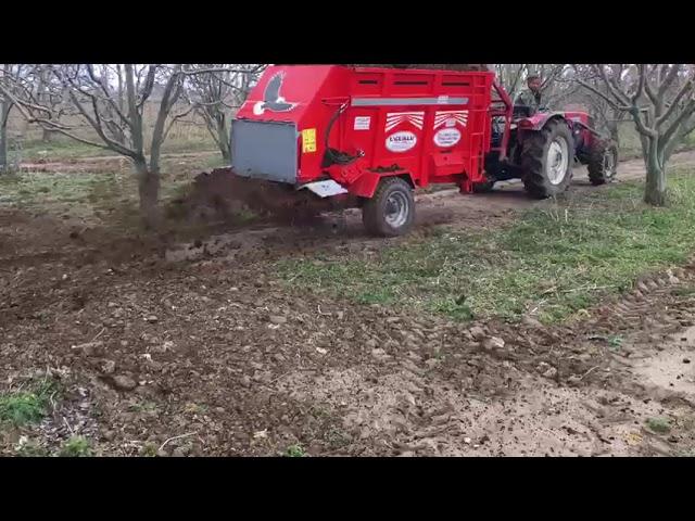 Uğurlu Tarım Katı Gübre Dağıtım Römorku