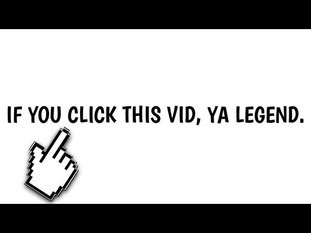 If You See This Video, You Are A Legend