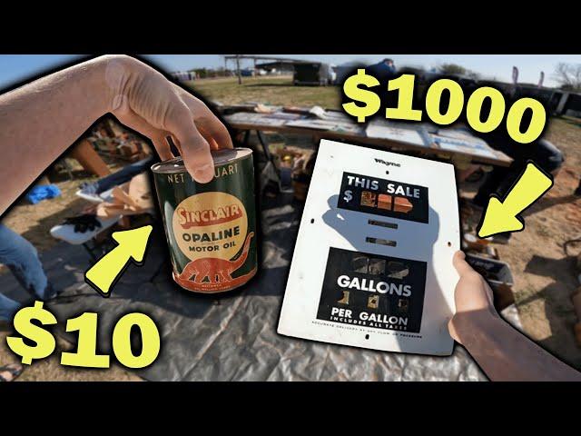 PRICE ROULETTE at the FLEA MARKET!