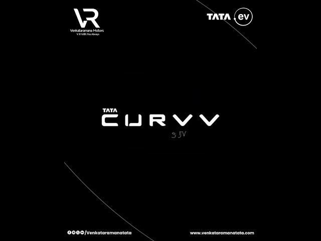 A new icon – A new silhouette – An SUV coupé. #TataCurvvEV - coming soon.