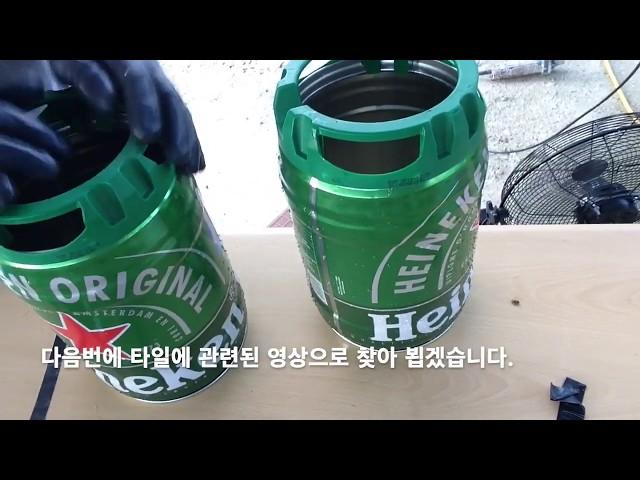 전자일개미의 타일 탐구생활#50 making garbage can!(Recycling)