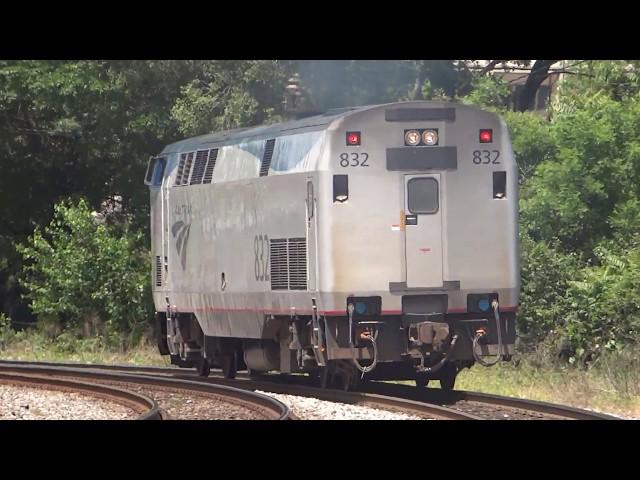 Rare! Light Amtrak Power Move in L'Enfant Plaza