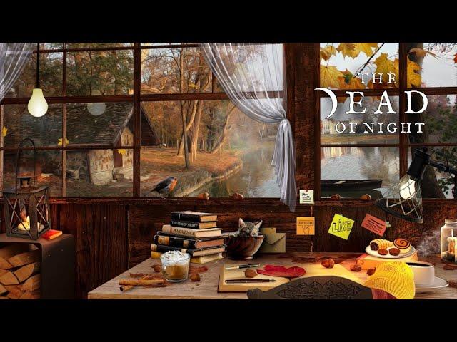 Cozy Autumn Writer's Retreat Ambience ️ | Autumn Sounds & ASMR