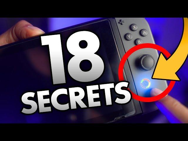 18 AMAZING Nintendo Switch secrets! 