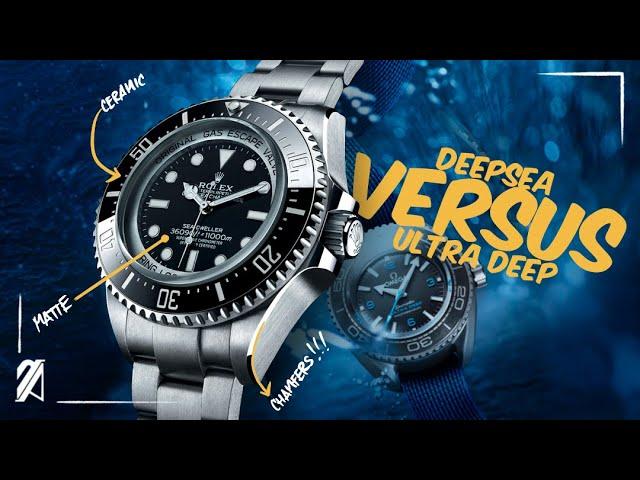 WIN OR FAIL?! Rolex Deepsea Challenge VS Omega Ultra Deep
