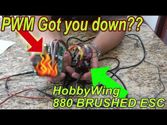 Trolling Motor Speed Control using a Brushed ESC  (PWM Alternative)