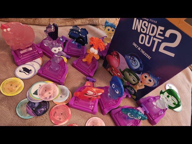 2024 McDonald's Happy Meal Inside Out 2 Toys