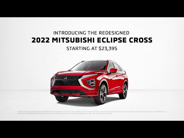 The completely redesigned 2022 Mitsubishi Eclipse Cross with Super All-Wheel Control