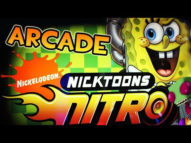 Nicktoons Nitro FULL GAME Longplay (Arcade)