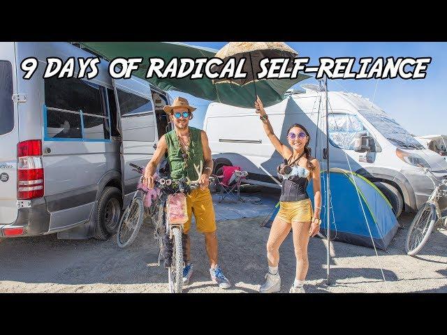 Arriving to BURNING MAN | Preparing for VAN LIFE in Black Rock City