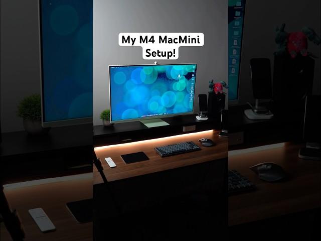 My M4 MacMini Setup! #shorts #macminim4