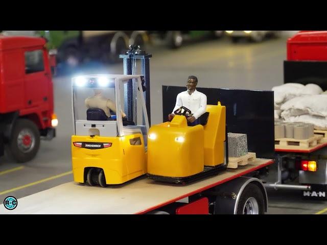 RC Forklift Happy People & Carson Linde H40D - Warehouse and logistics