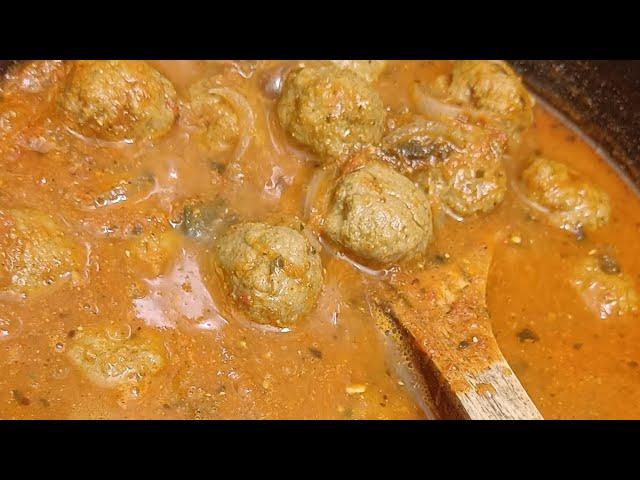 Mutton Kofta Masala - Koofta - Nani ki kitchen